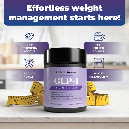 ColonBroom GLP-1 Booster: Natural GLP-1 supplement for appetite control