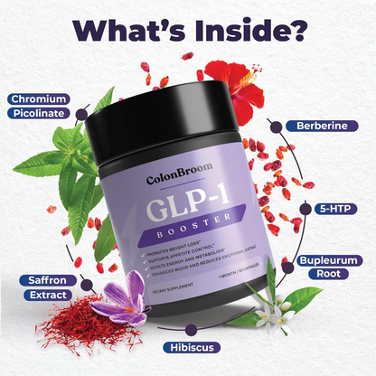 ColonBroom GLP-1 Booster: Natural GLP-1 supplement for appetite control