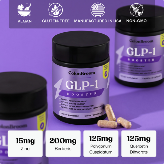 ColonBroom GLP-1 Booster: Natural GLP-1 supplement for appetite control